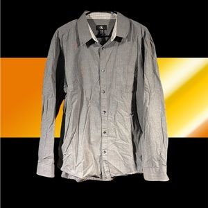 Calvin Klein - Button-Up - Size XL - Gray